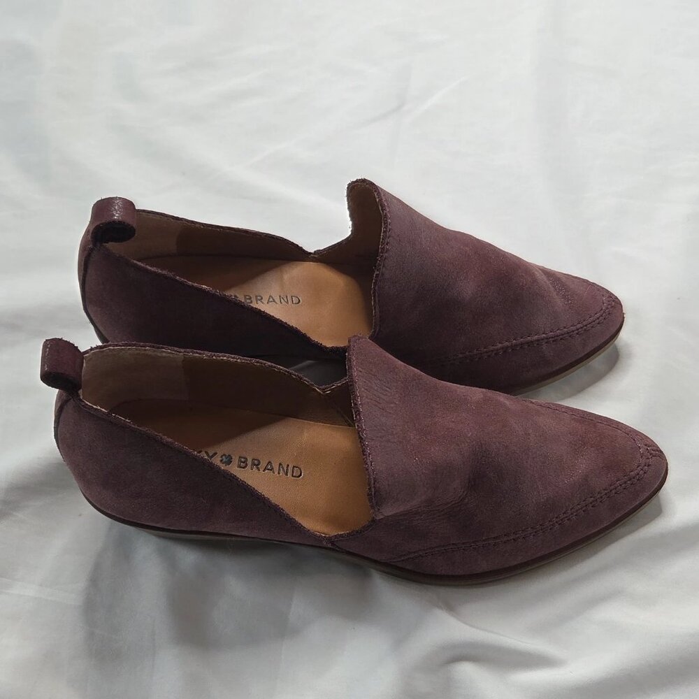 Lucky Brand Women's Size 6.5 Mahzan Suede Loafers - Picture 4 of 10